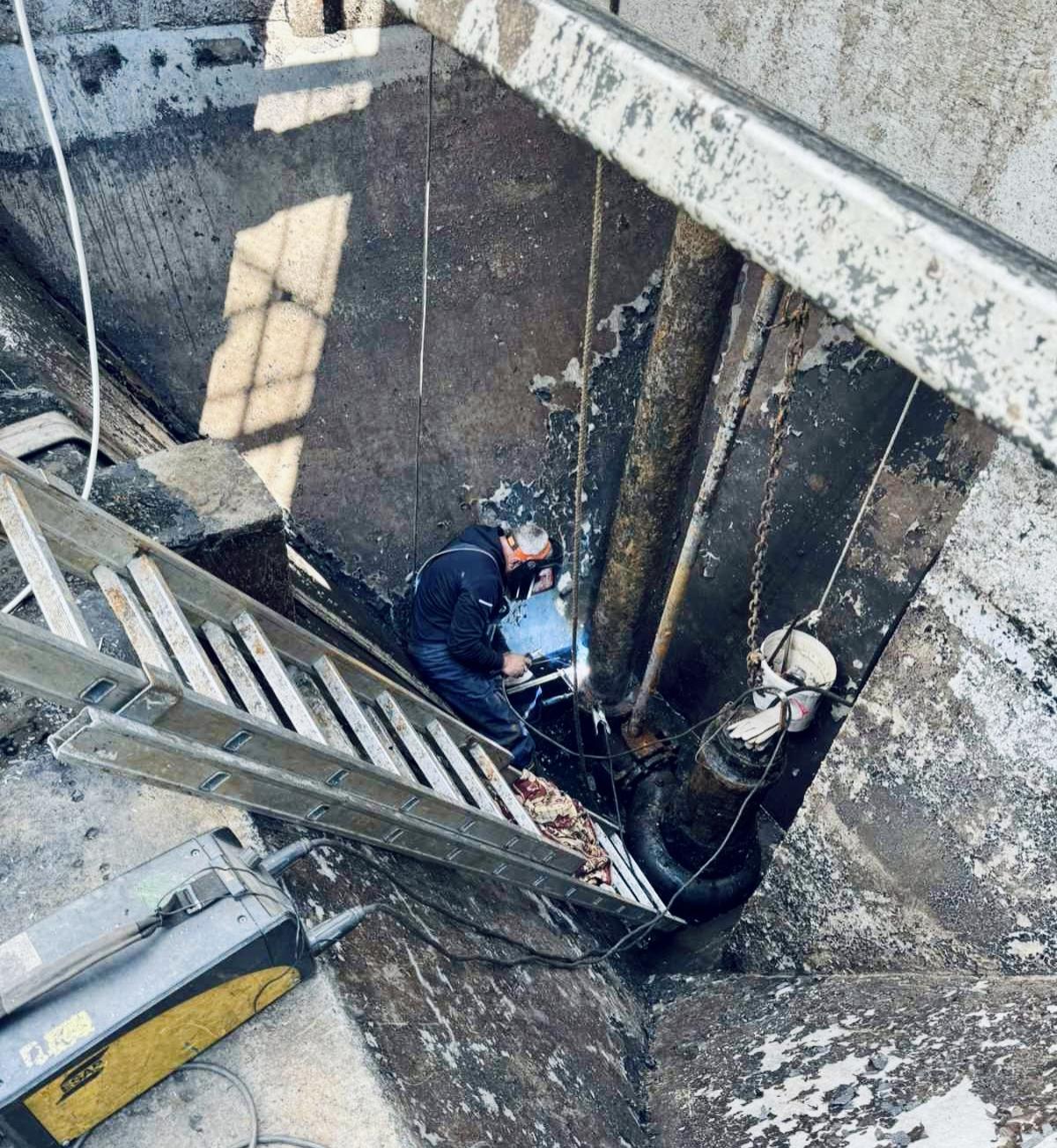 Sanacija kvara na postrojenju za prečišćvanje otpadnih voda